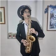 Profesor de saxofón, teoría y lenguaje musical